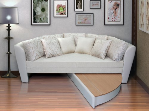 Круглый диван-кровать Смайл в Петропавловске-Камчатском - изображение 1